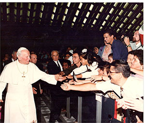 Ronaldo e São Joao Paulo II